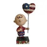 PRE PRODUCTION SAMPLE - DIFFERENT TO RELEASE - Peanuts By Jim Shore - Charlie Brown Allegiance