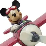 Jim Shore Disney Traditions - Aviator Mickey Mouse Globetrotting Adventure figurine