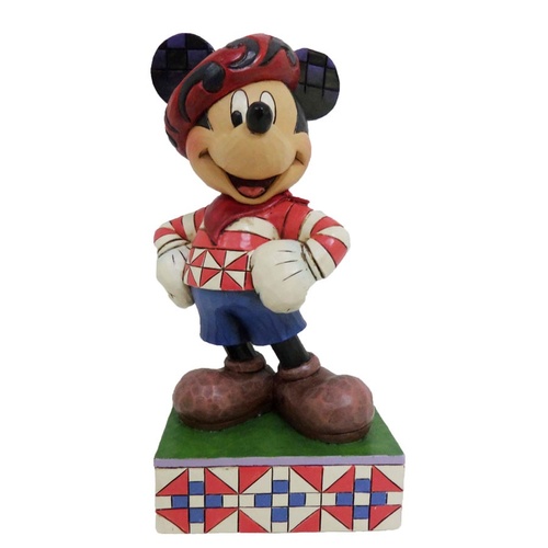 PRE PRODUCTION SAMPLE - Jim Shore Disney Traditions - Mickey Around The World - Greetings From France