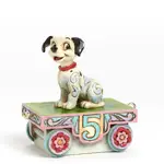 Jim Shore Disney Traditions - Birthday Train Number 5 - Lucky