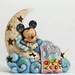 Jim Shore Disney Traditions - Mickey On The Moon Nightlight Figurine