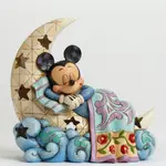 Jim Shore Disney Traditions - Mickey On The Moon Nightlight Figurine