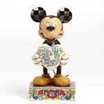 PRE PRODUCTION SAMPLE - Jim Shore Disney Traditions - Mickey Mouse It's A Boy New Baby Boy Figurine