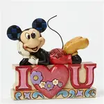 Jim Shore Disney Traditions - Mickey Mouse I Love You Figurine