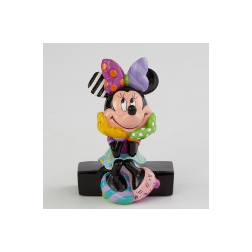 Disney Britto Minnie Sitting Mini Figurine