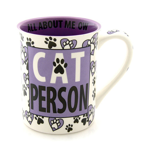 Our Name Is Mud - Cat Person Mug