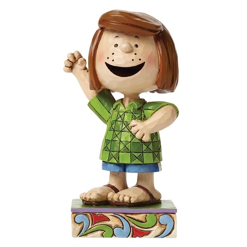 PRE PRODUCTION SAMPLE - Peanuts By Jim Shore - Peppermint Patty - Fun Friend