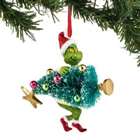 Dr Seuss The Grinch by Dept 56 - The Grinch Stealing Tree Hanging Ornament