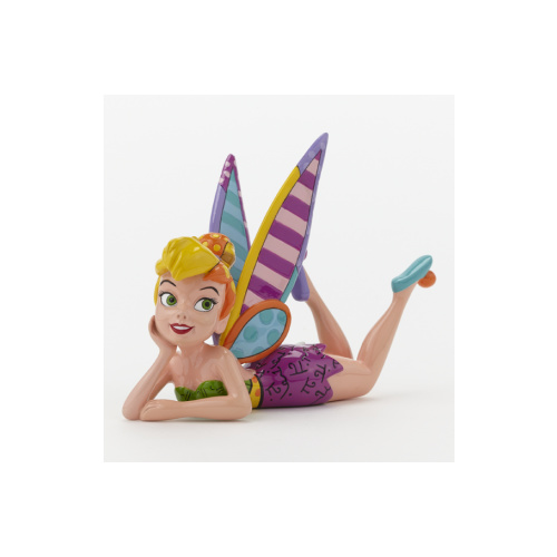 Disney Britto Tinkerbell Lying Medium Figurine