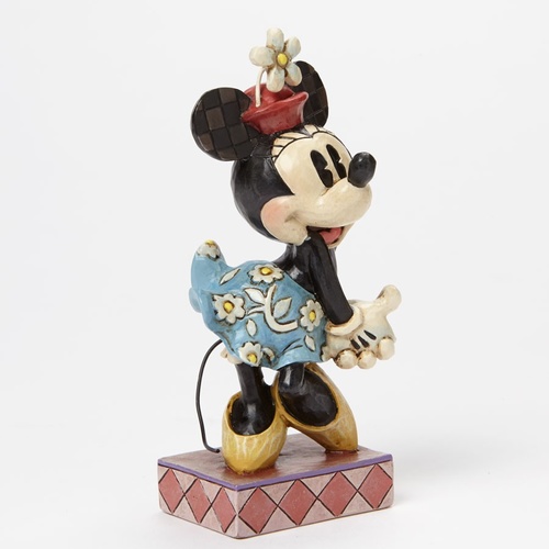 Jim Shore Disney Traditions - Minnie Mouse Perfect Sweetheart Personality Pose figurine