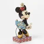 Jim Shore Disney Traditions - Minnie Mouse Perfect Sweetheart Personality Pose figurine