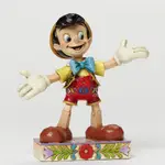 Jim Shore Disney Traditions - Pinocchio Got No Strings Personality Pose Figurine
