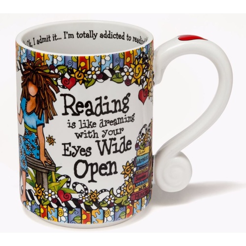 Suzy Toronto Mug - Reading is like dreaming...