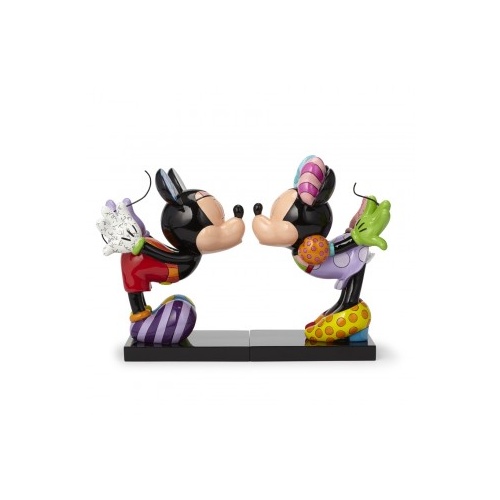 Disney Britto Mickey & Minnie Kiss - Figurine Set