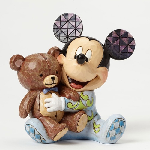 Jim Shore Disney Traditions - Baby's First Mickey Mouse Figurine