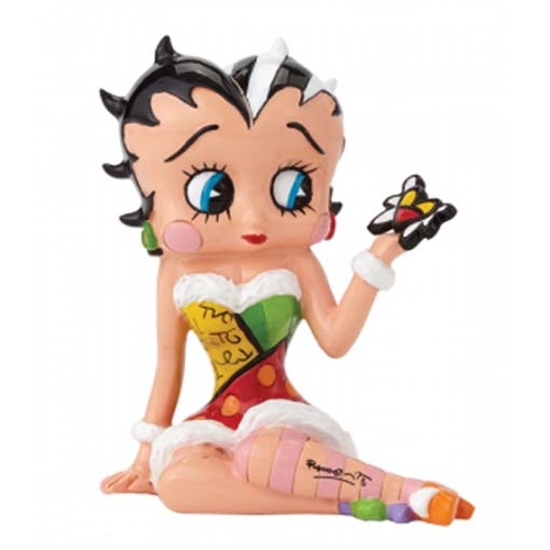 Betty Boop By Britto Holding A Heart Figurine Medium