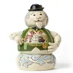 PRE PRODUCTION SAMPLE - Jim Shore Rudolph Traditions - Sam Snowman With Reindeer Scene
