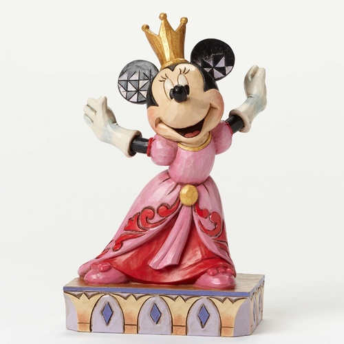 Jim Shore Disney Traditions - Minnie Queen For a Day Figurine
