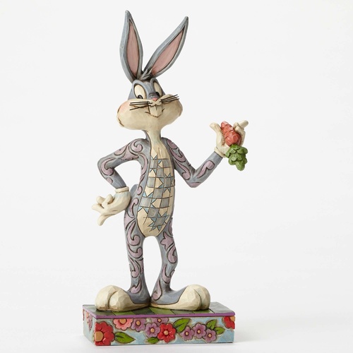 Jim Shore Looney Tunes Collection Bugs Bunny - What's Up Doc? Figurine