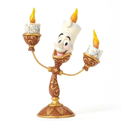 Jim Shore Disney Traditions - Beauty & The Beast Lumiere - Ooh La La