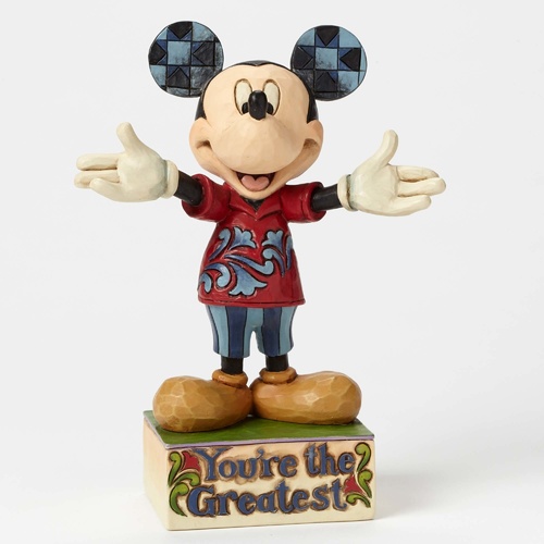 PRE PRODUCTION SAMPLE - Jim Shore Disney Traditions - Mickey Mouse You're the Greatest Figurine