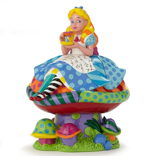 Disney Britto Alice In Wonderland 65th Anniversary Figurine