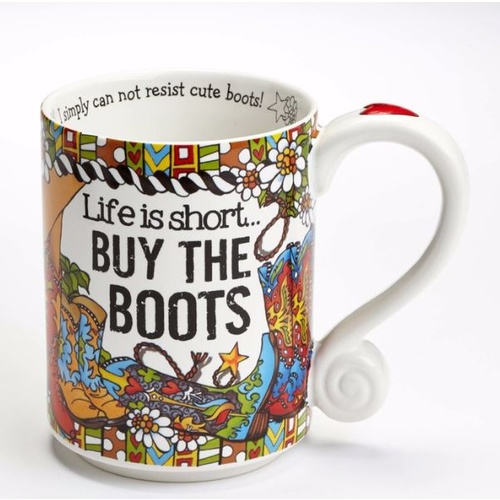 Suzy Toronto Mug - Life is Short Buy The Boots