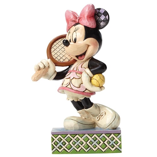 Jim Shore Disney Traditions - Minnie Mouse - Tennis Anyone?