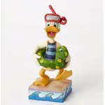 Jim Shore Disney Traditions - Donald Duck Snorkeling Figurine