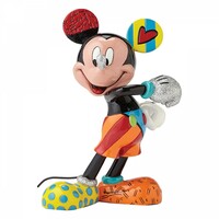 Disney Britto Mickey Mouse Cheerful Figurine - Medium
