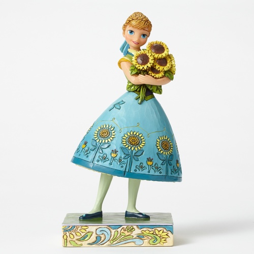 Jim Shore Disney Traditions - Anna Spring In Bloom Frozen Fever Figurine
