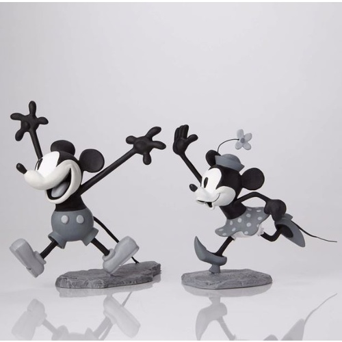 Walt Disney Archives Collection - Mickey & Minnie Black and White Maquette