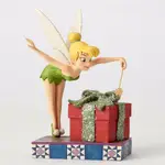 UNBOXED - Jim Shore Disney Traditions - Tinkerbell - Pixie Dusted Present