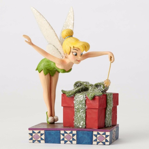 Jim Shore Disney Traditions - Tinkerbell - Pixie Dusted Present