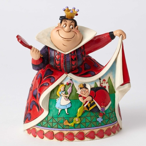 Jim Shore Disney Traditions - Queen of Hearts 65th Anniversary - Royal Recreation Figurine