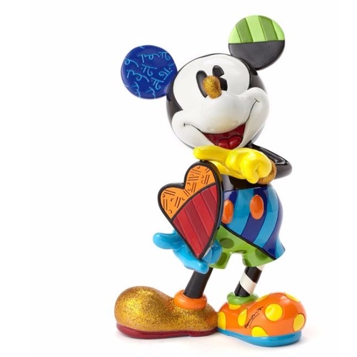 Disney Britto Mickey Mouse with Heart Figurine - Large