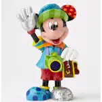 Disney Britto Mickey Mouse Tourist Figurine - Large