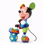 Disney Britto Mickey Mouse Soccer Figurine - Medium