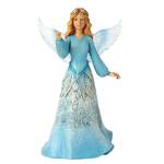 Jim Shore Heartwood Creek White Woodland - Snowflake Angel with Wings
