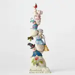 Heartwood Creek Christmas Collection - A Family Of Flakes - Stacked Snowman Family Figurine