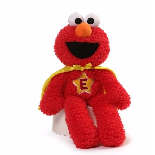Sesame Street Take Along Buddy - Superhero Elmo 30cm