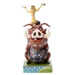 PRE PRODUCTION SAMPLE - Jim Shore Disney Traditions - The Lion King Timon & Pumbaa - Carefree Cohorts