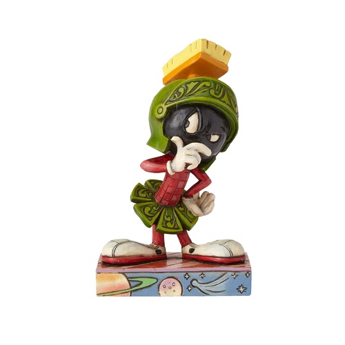 Jim Shore Looney Tunes Collection - Marvin the Martian Personality Pose - World Conqueror