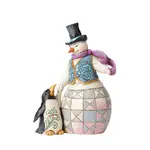 PRE PRODUCTION SAMPLE - Heartwood Creek Classic - Snowman with Penguin
