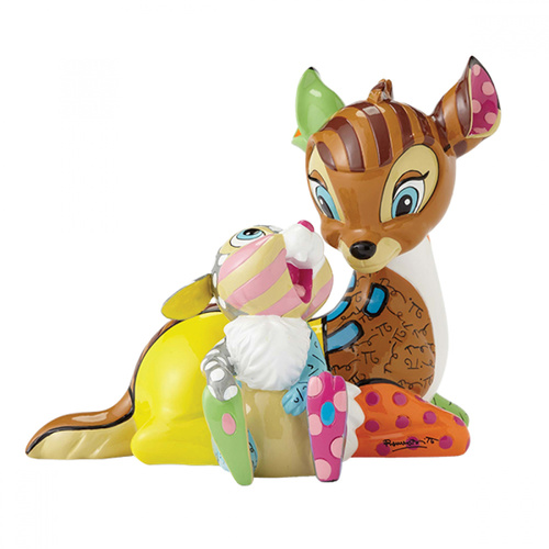 Disney Britto Bambi And Thumper 75th Anniversary Figurine - Medium