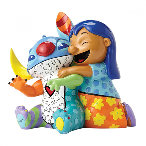 Disney Britto Lilo And Stitch Figurine - Medium