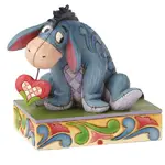 Jim Shore Disney Traditions - Winnie the Pooh Eeyore - Heart on a String Personality Pose