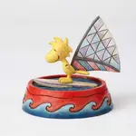 PRE PRODUCTION SAMPLE - Peanuts By Jim Shore - Woodstock Windsurfing - Catch a Wave