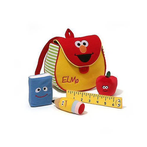 Sesame Street Elmo Bookbag Playset