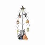 Heartwood Creek Halloween Collection - Halloween Tree With Mini Ornaments - Shrieking Tree
